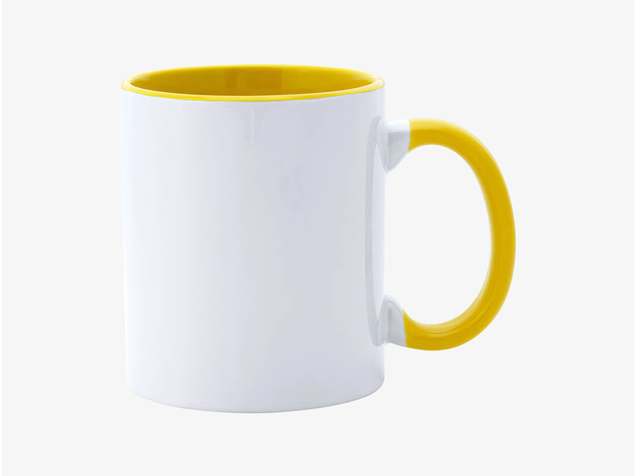 Fototasse als Kaffeetasse SW11681-Fototasse-Kaffeetasse-Kaffeepott-Gelb-bedruckt