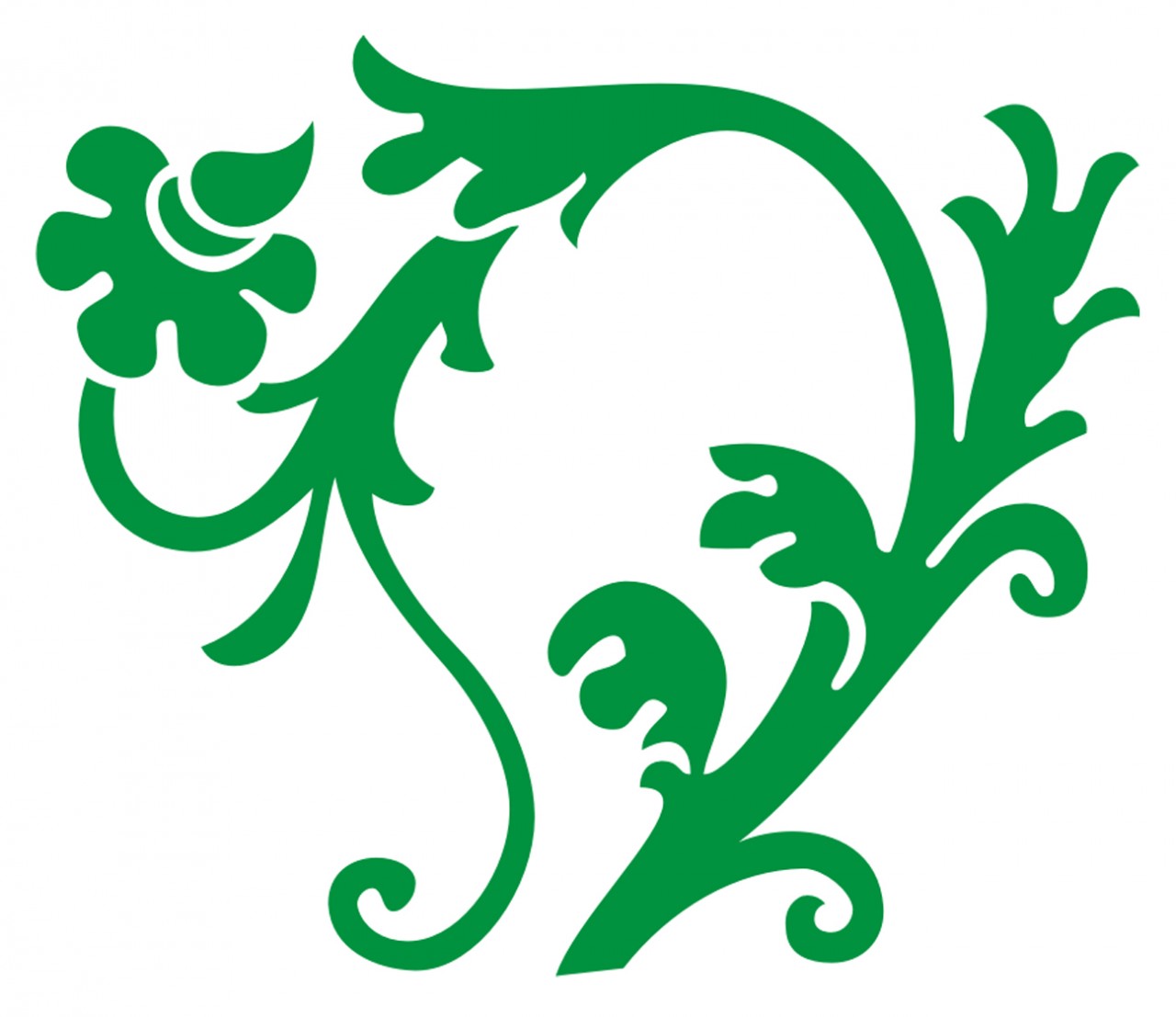 ORNAMENTE Deko, Blumenranke Wandtattoo ORNAMENTE Deko, Blumenranke Wandtattoo