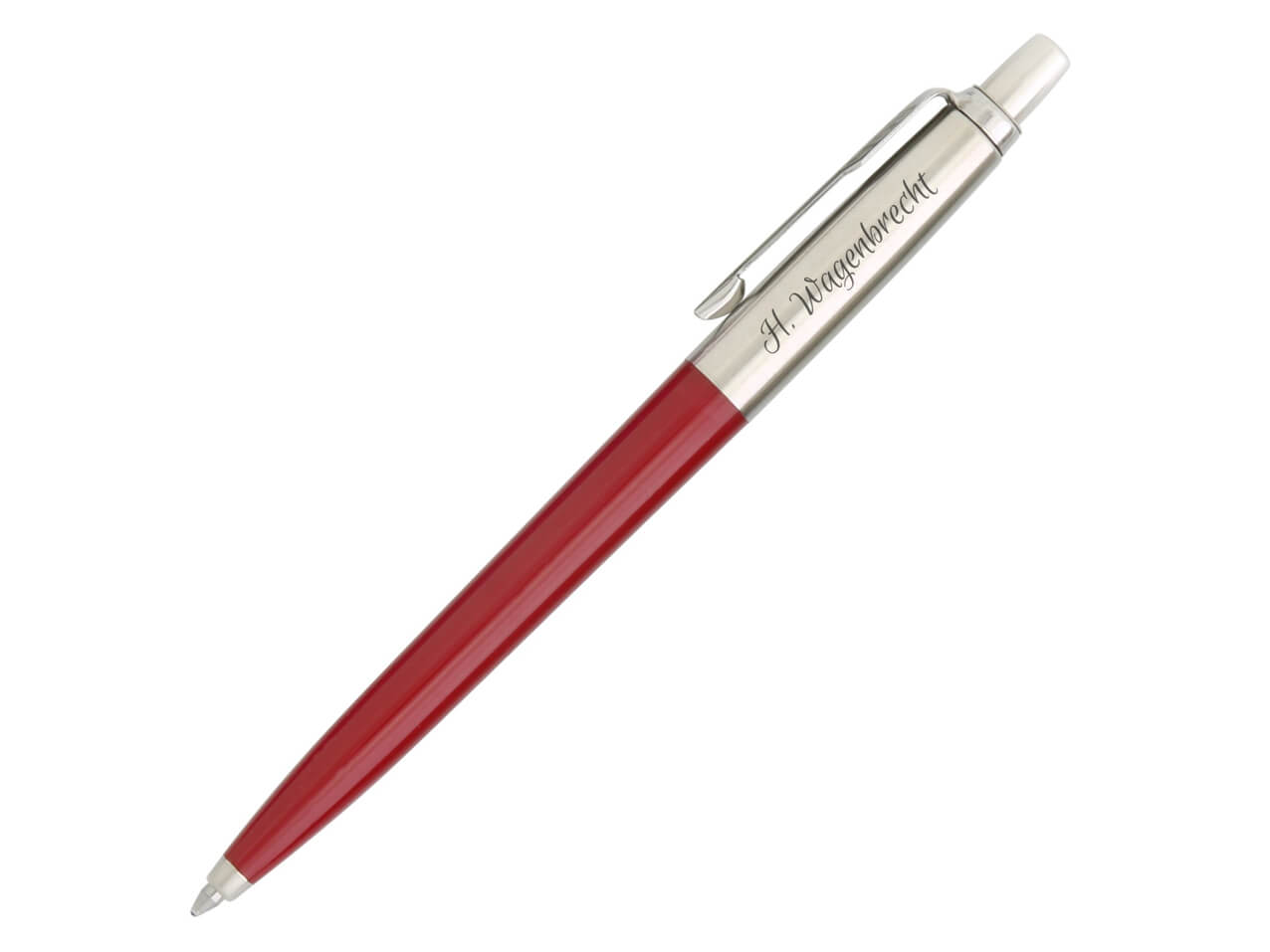 Kugelschreiber-Metall-Parker-Jotter-Original-rot