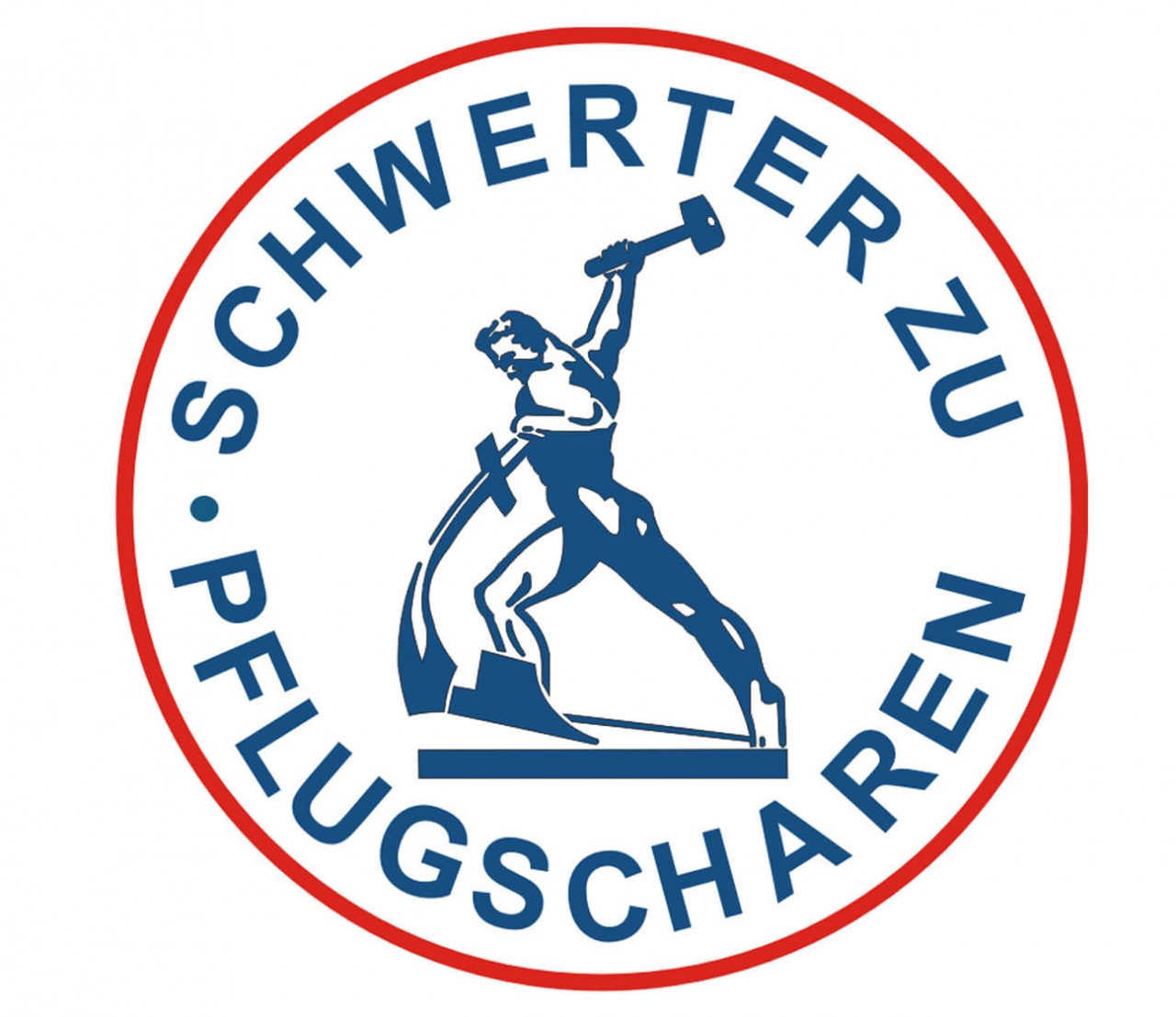ZEICHEN Anti-Waffenzeichen, Schwerter zu Pflugscharen ZEICHEN Anti-Waffenzeichen, Schwerter zu Pflugscharen