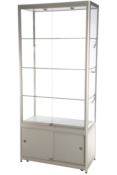 Schauvitrine mit Sichtschutzfach 1048 Schauvitrine mit Sichtschutzfach 1048