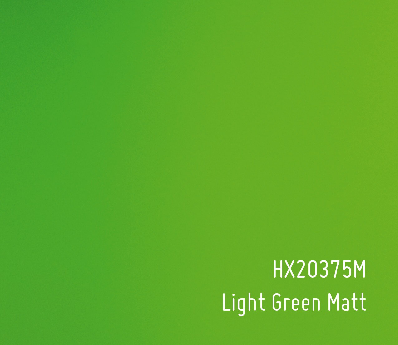 Autofolie Hexis HX20375M - Light Green Matt Autofolie Hexis HX20375M - Light Green Matt