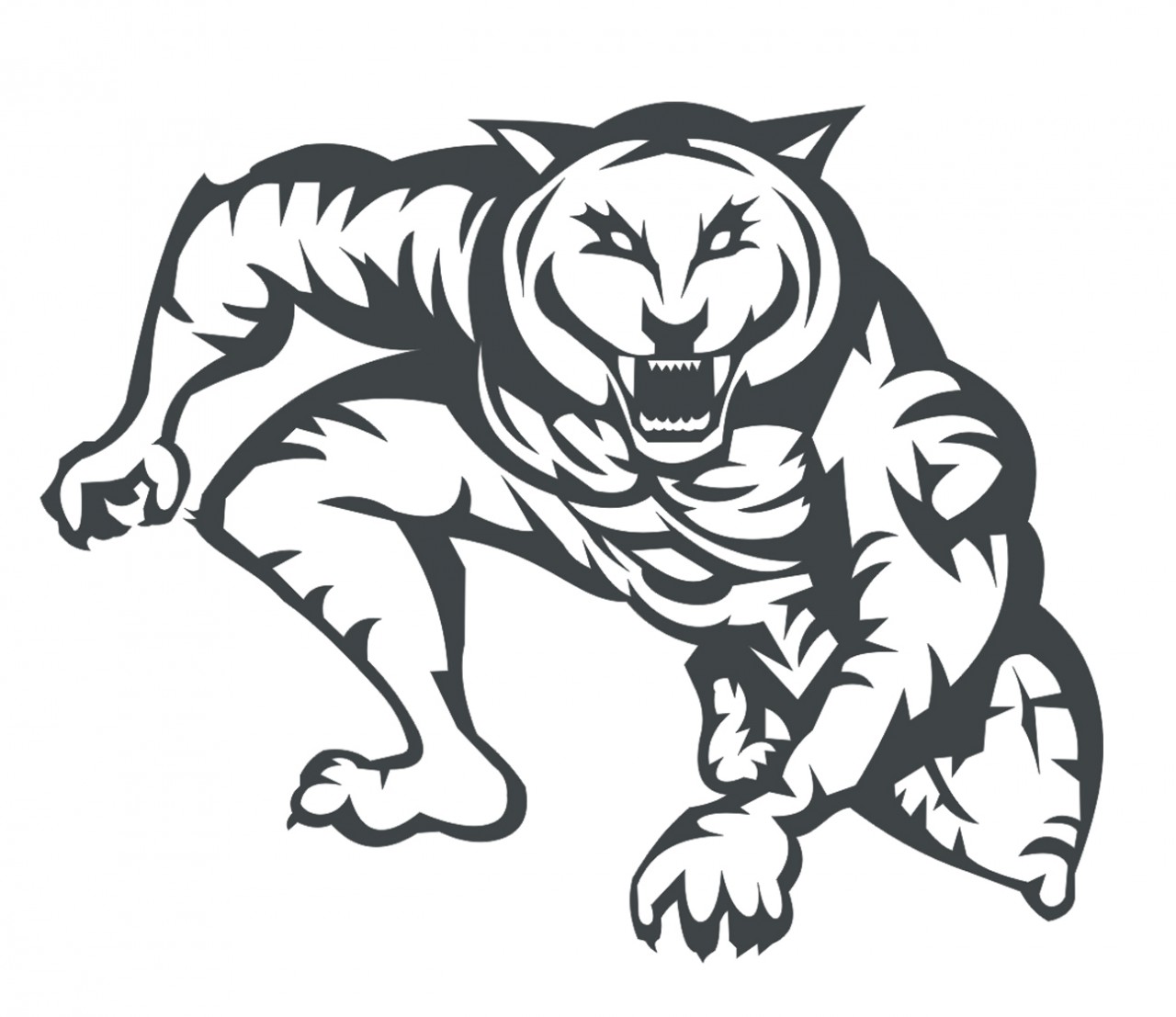 FANTASY Tiger Wandtattoo FANTASY Tiger Wandtattoo