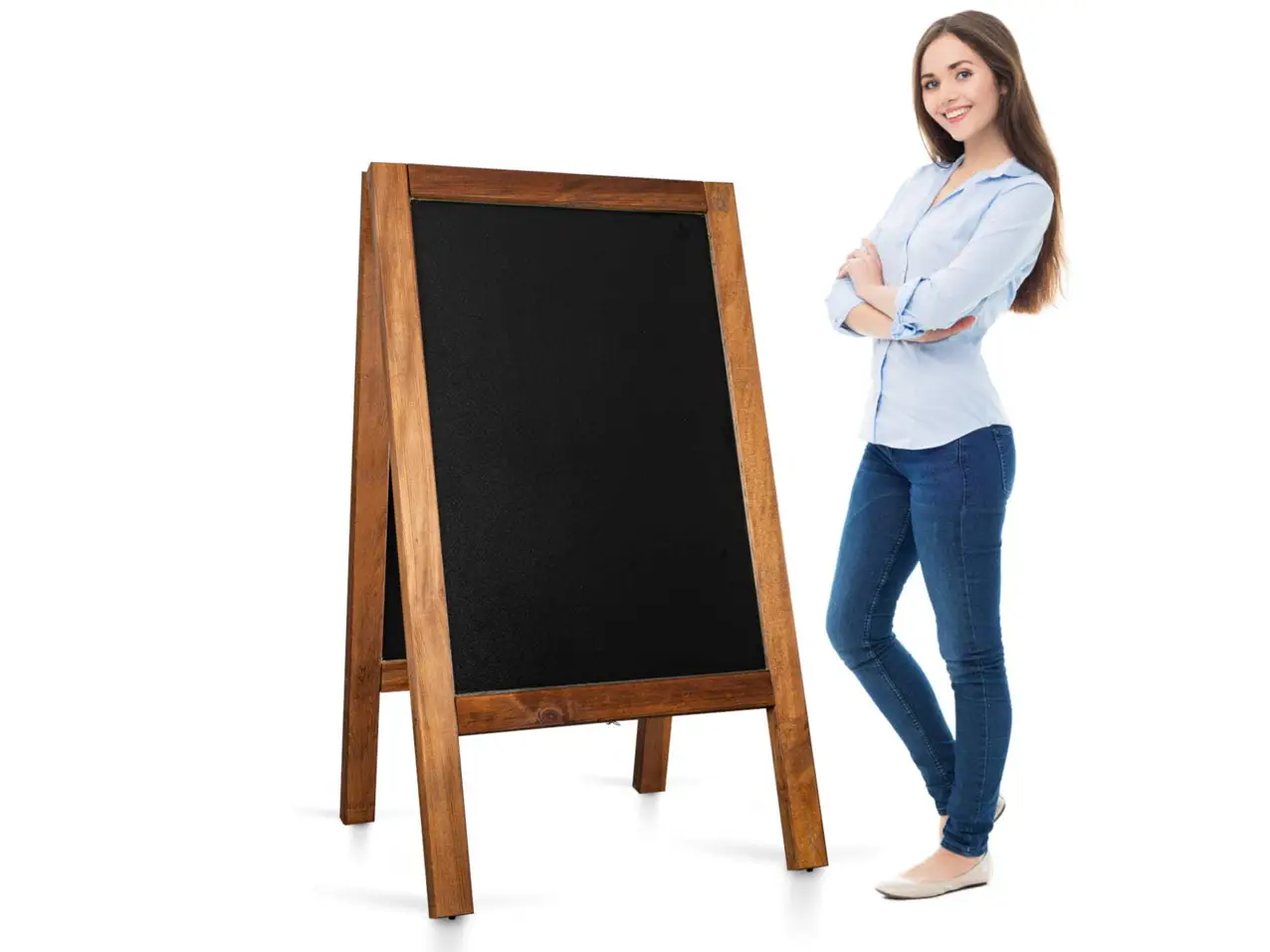 171-grosser-Kundenstopper-Holz-Kreidetafel-Aussen