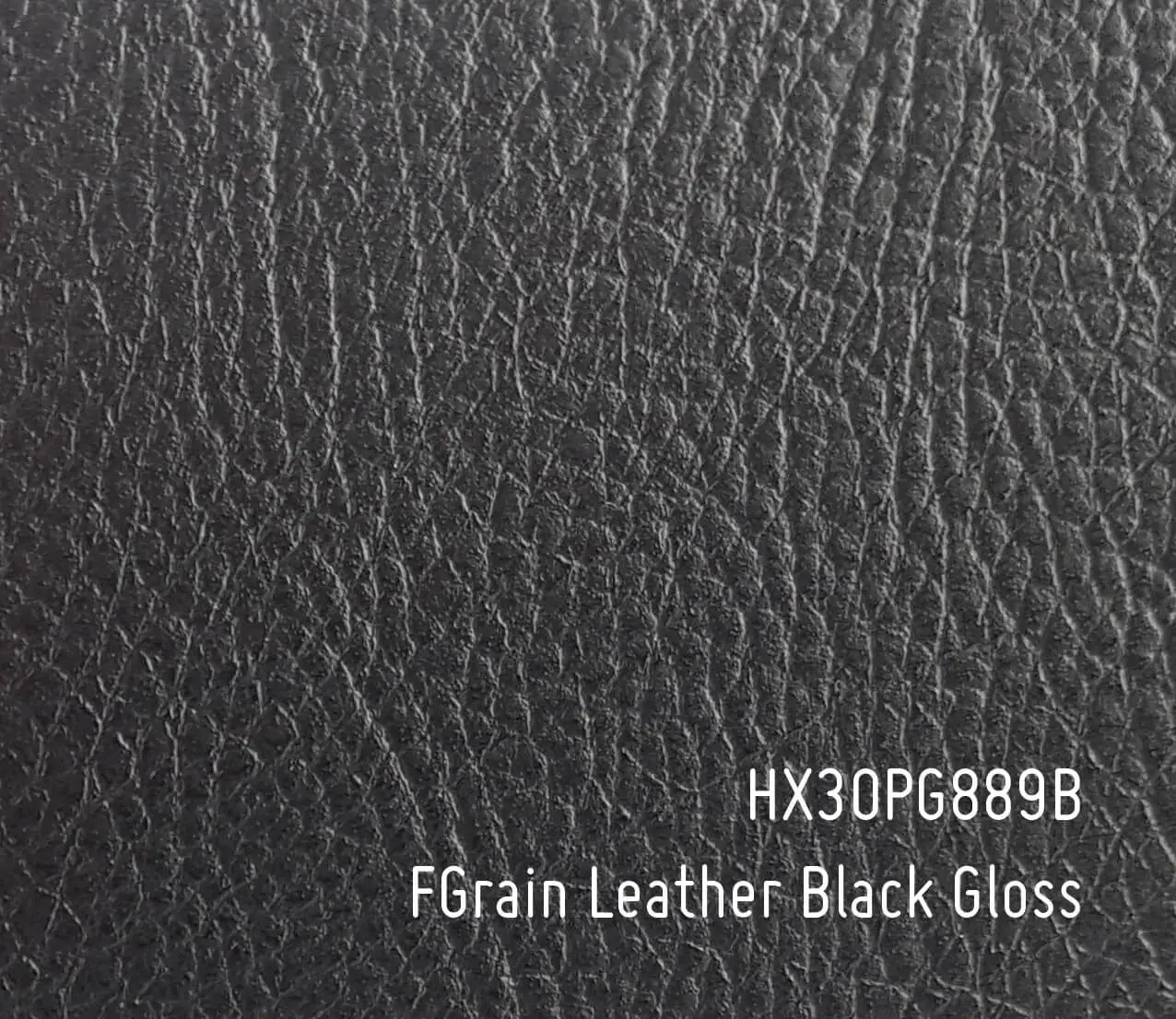 Autofolie-HX30PG889B_FGrain-Leather Black Gloss