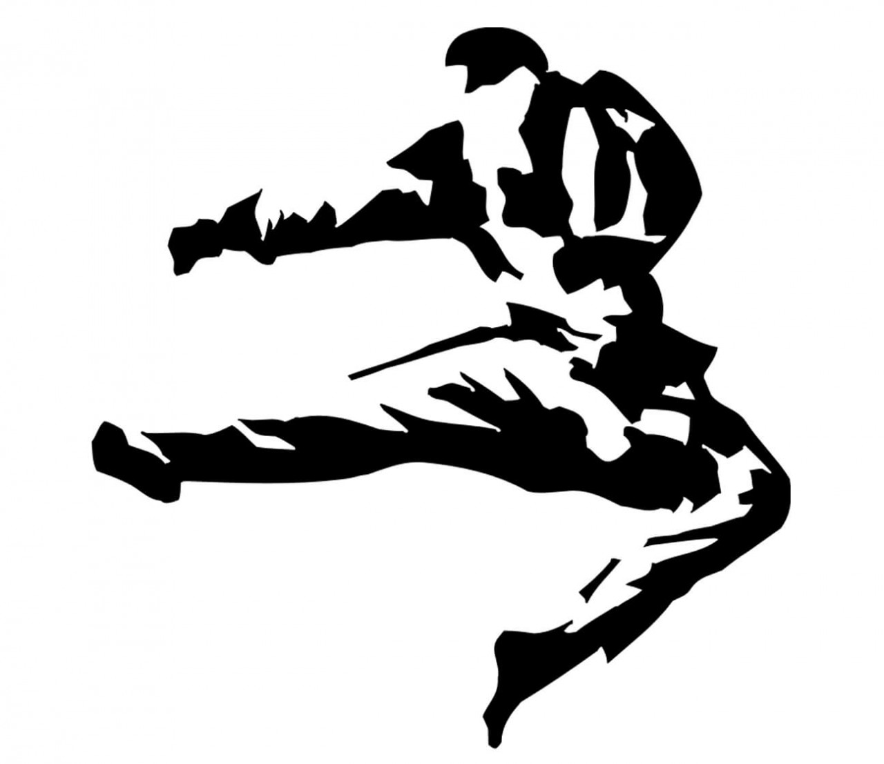 MENSCHEN Karatekämpfer MENSCHEN Karatekämpfer