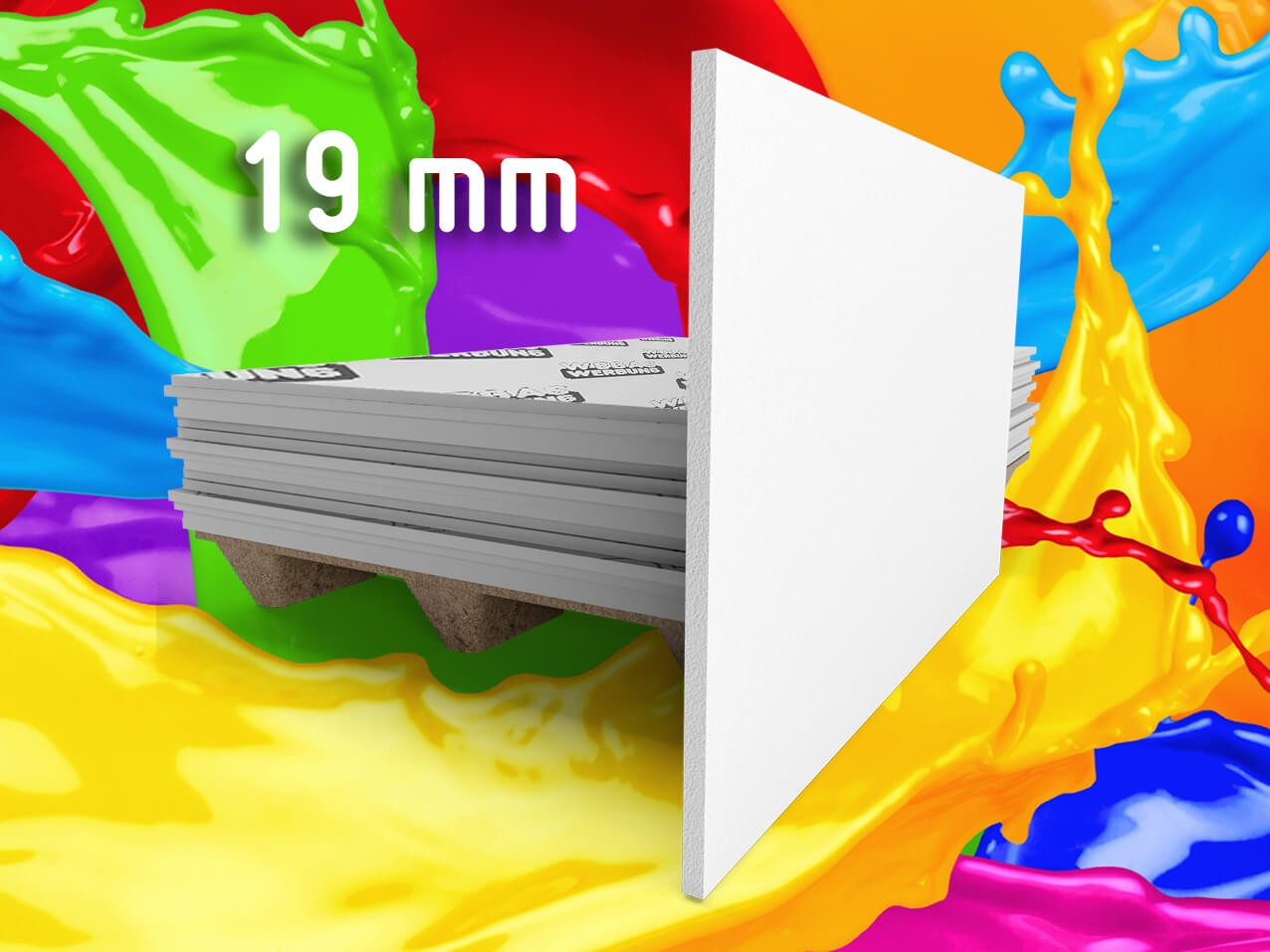 PVC Platte Weiß 19 mm PVC Platte Weiß 19 mm
