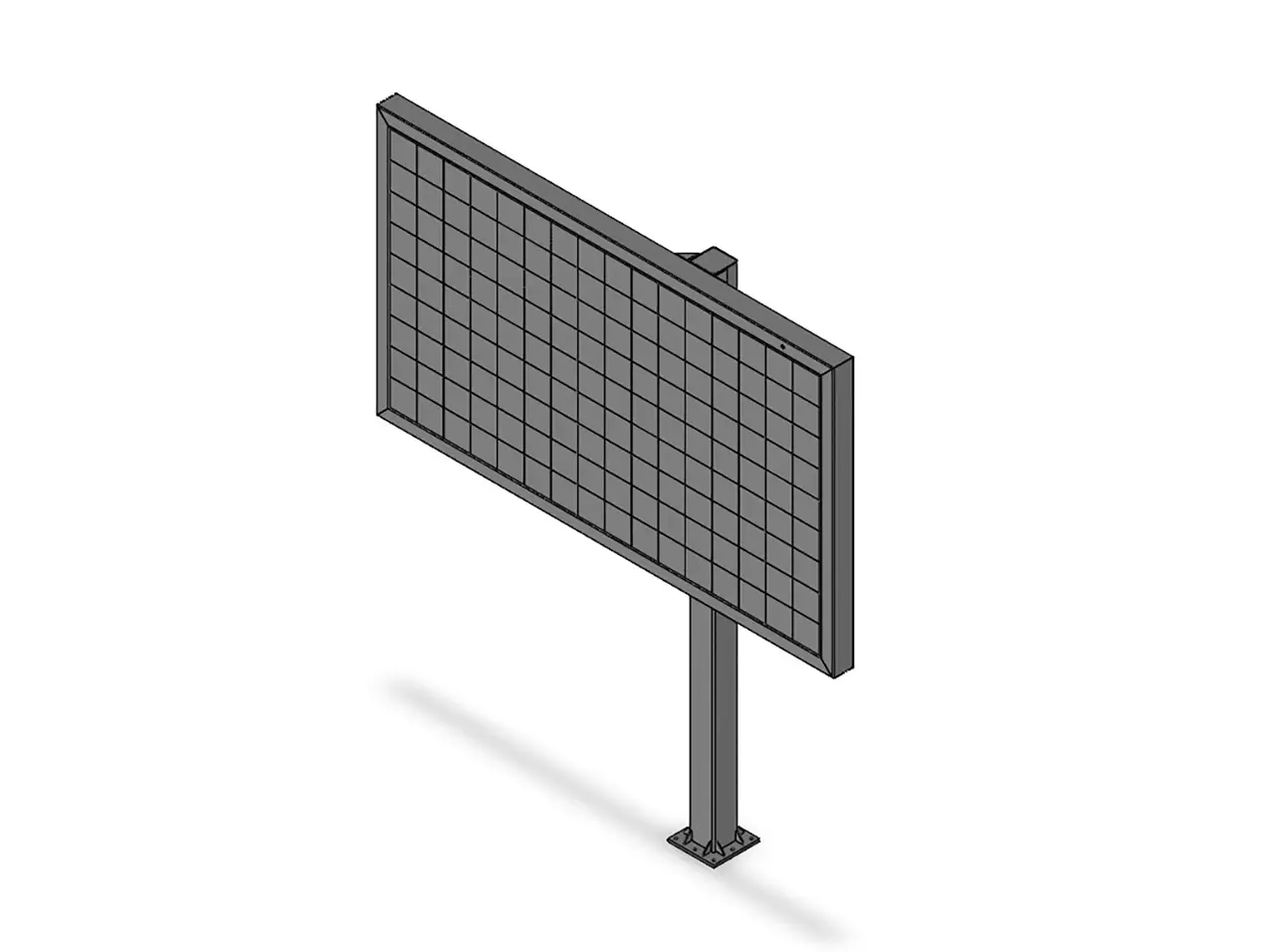 XXL-LED-Digitale-Display-einseitig-Werbetafel-Mono
