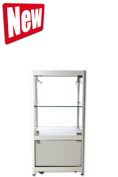 Schauvitrine mit Sichtschutzfach 1037 Schauvitrine mit Sichtschutzfach 1037