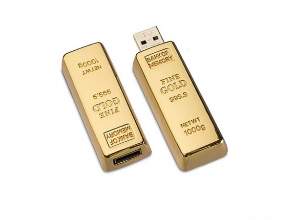 USB Stick Gold Barren