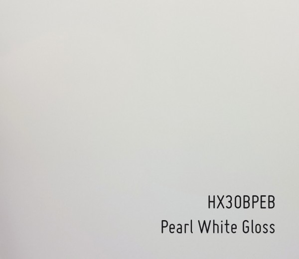 Autofolie Hexis HX30BPEB - Pearl White Gloss (Flip Flop)