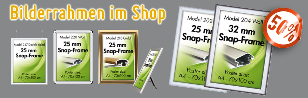 Bilderrahmen-Snap-frame-Wegaswerbung-Shop-billig-gut-kaufen-Rabatt-Preis