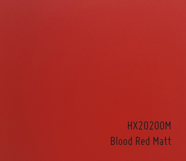 Autofolie Hexis HX20200M - Blood Red Matt