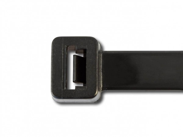 Kabelbinder 12,6 x 225 mm schwarz UV-beständig