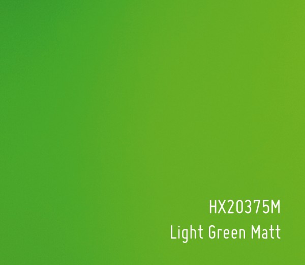 Autofolie Hexis HX20375M - Light Green Matt