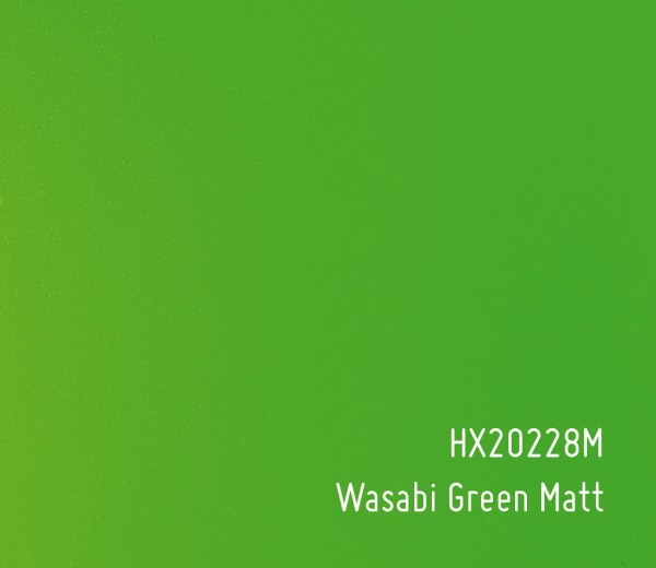 Autofolie Hexis HX20228M - Wasabi Green Matt