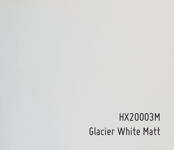 Autofolie Hexis HX20003M - Glacier White Matt