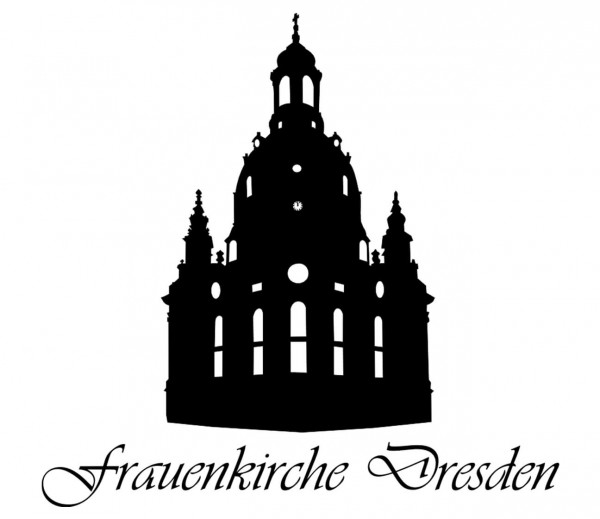 STADT Dresden Frauenkirche als Wandtattoo 0009