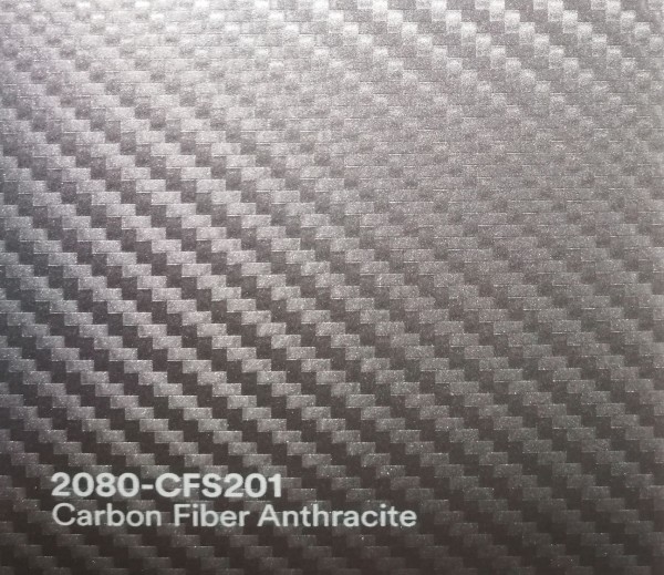 3M 2080 CARBON FIBER StrukturCFS201-Carbon Fiber Anthrazit Carwrapping