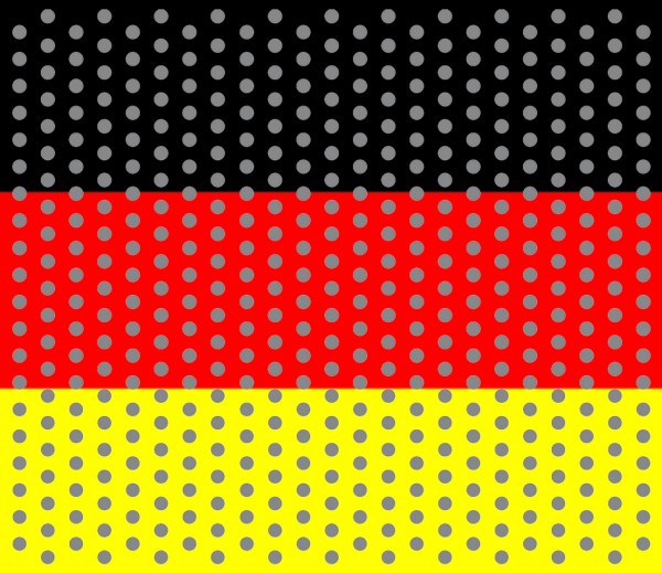 Aufkleber Auto für Heckscheibe Deutschland Flagge & Fußball EM 2020