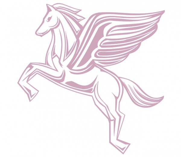 FANTASY Pegasus, Pferd Wandtattoo